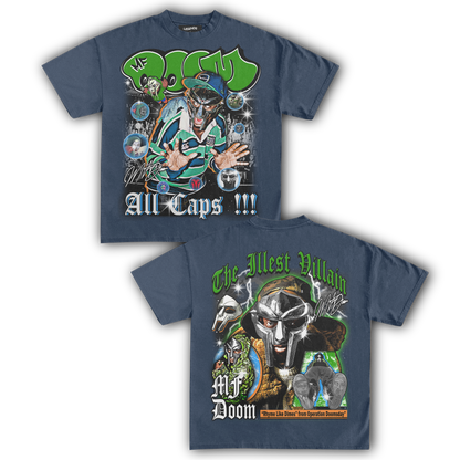 MF DOOM THE ILLEST VILLAIN TEE (Double Sided)