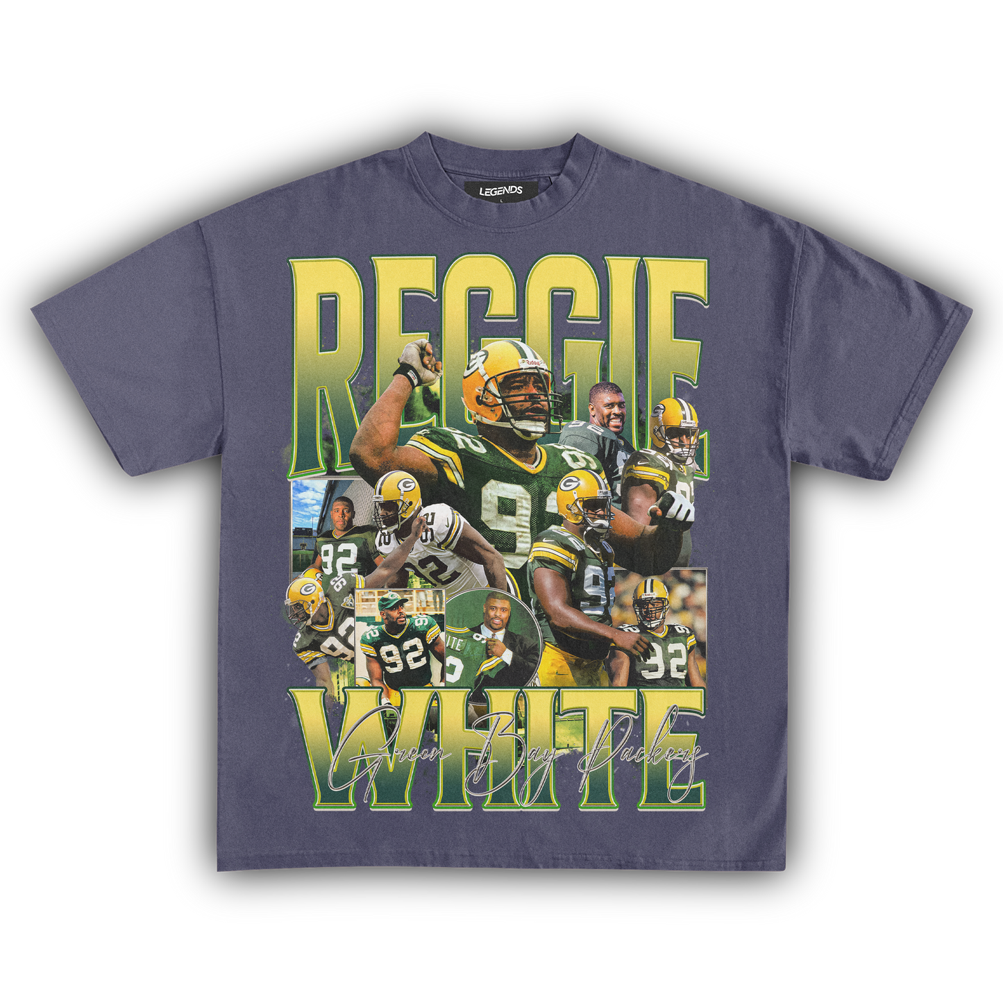 REGGIE WHITE GREEN BAY TEE