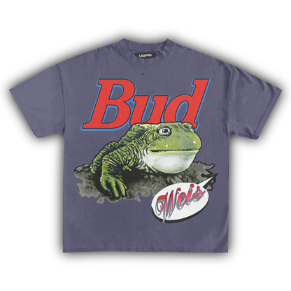 BUD-WEIS-ER FROG 1995 VINTAGE TEE