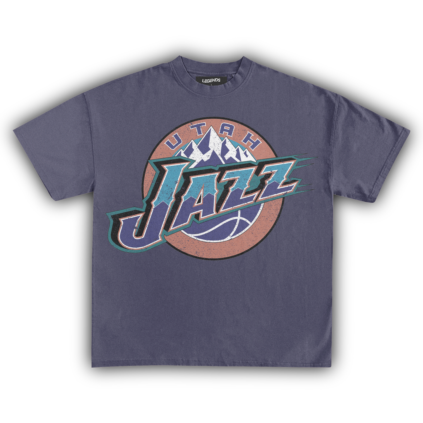 UTAH JAZZ VINTAGE TEE