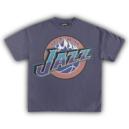 UTAH JAZZ VINTAGE TEE