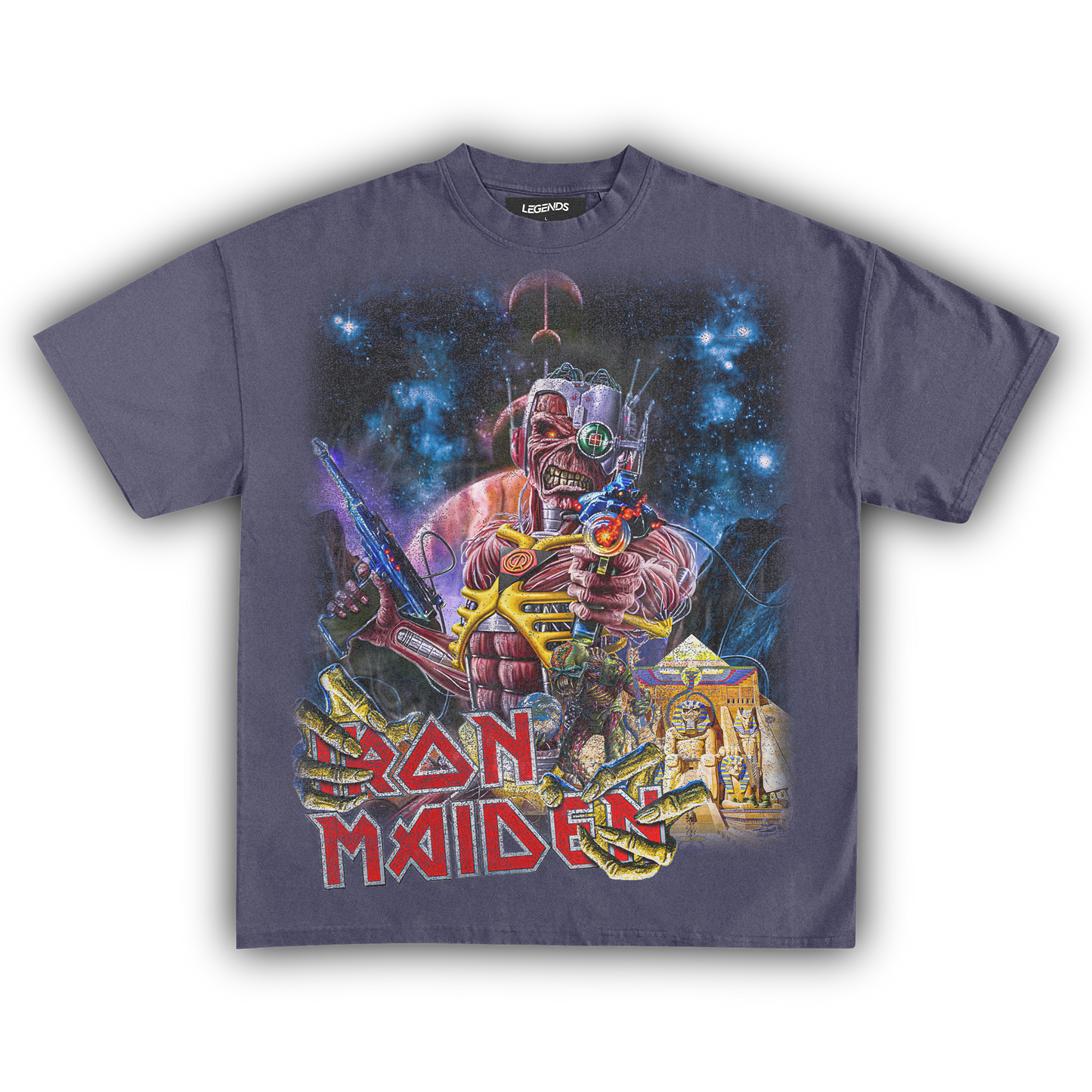 IRON MAIDEN TIME MACHINE TEE