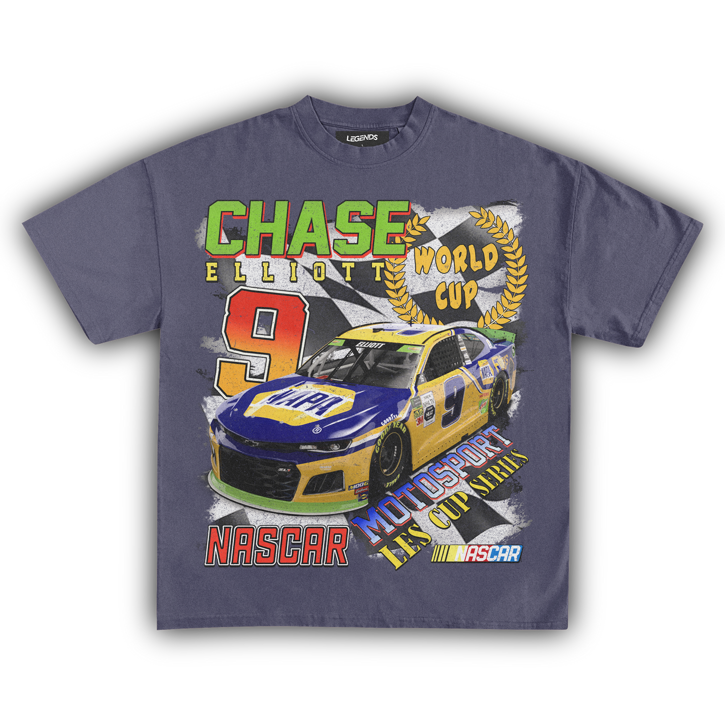 CHASE ELLIOTT VINTAGE NASCAR TEE