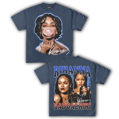 RIHANNA BUBBLEGUM TEE (Double Sided)