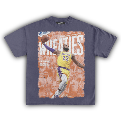 WHEATIES LEBRON JAMES VINTAGE TEE