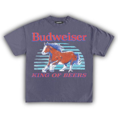 BUDWEISER KING OF BEERS VINTAGE 1986 TEE