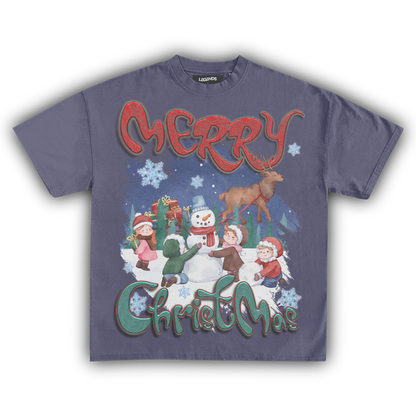 MERRY X-MAS VINTAGE TEE