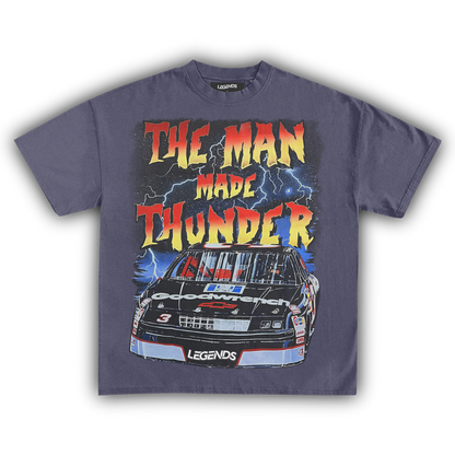 DALE EARNHARDT MAN MADE THUNDER TEE