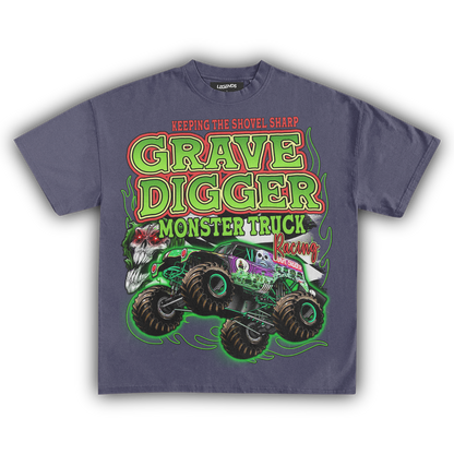 GRAVE DIGGER MONSTER JAM VINTAGE TEE