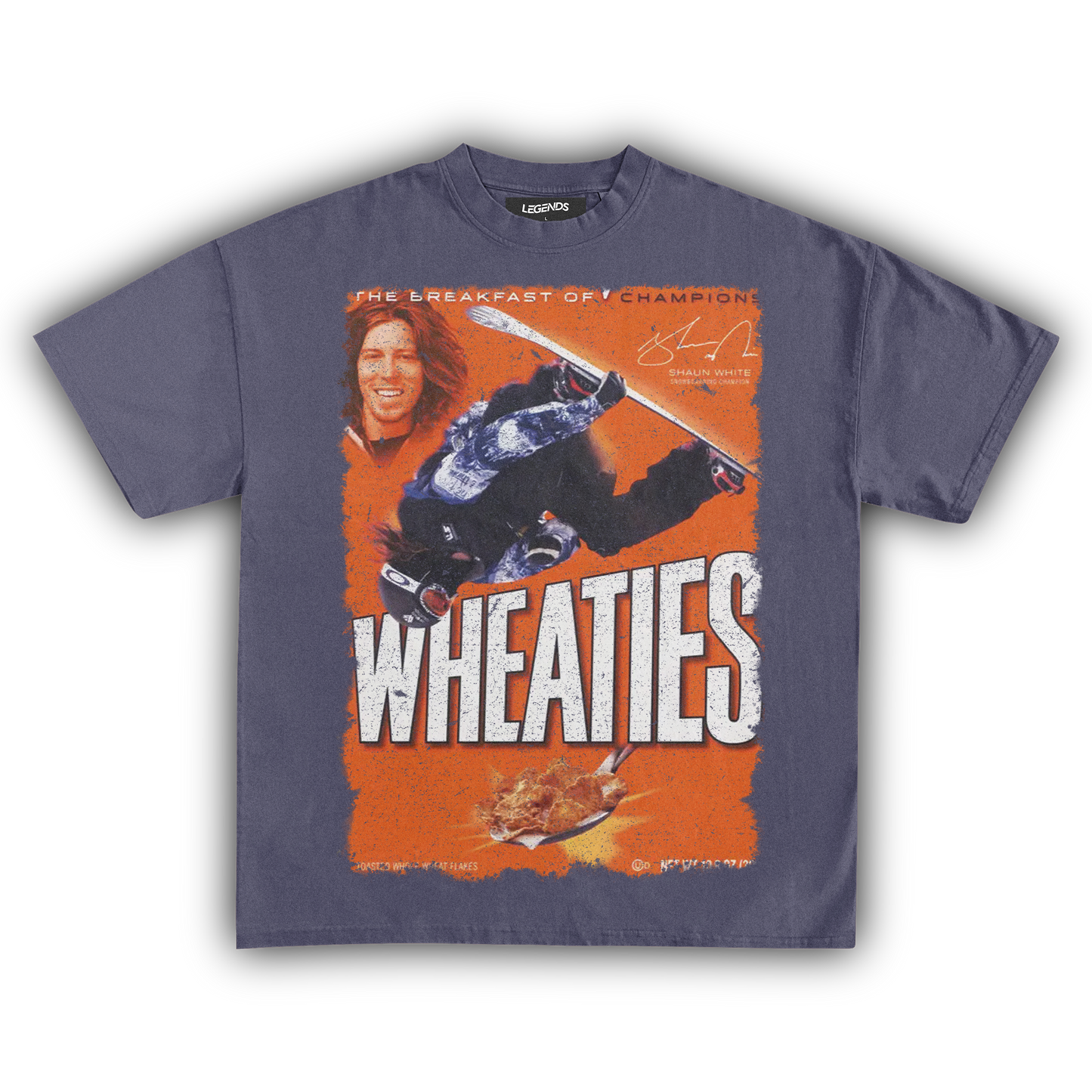 WHEATIES SHAUN WHITE 2010 VINTAGE TEE