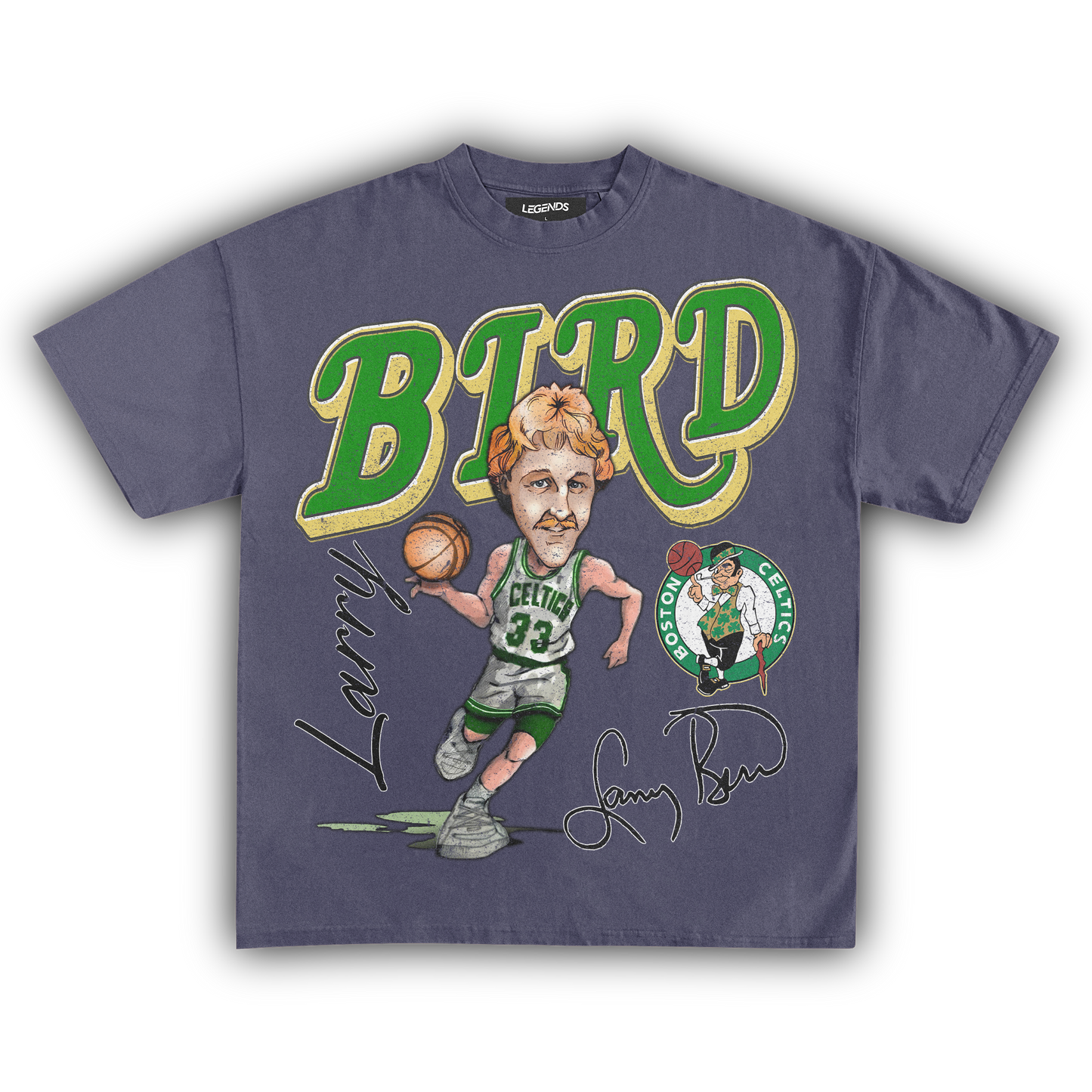 LARRY BIRD THROWBACK TEE