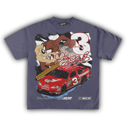 TASMANIAN DEVIL DALE EARNHARDT NASCAR TEE