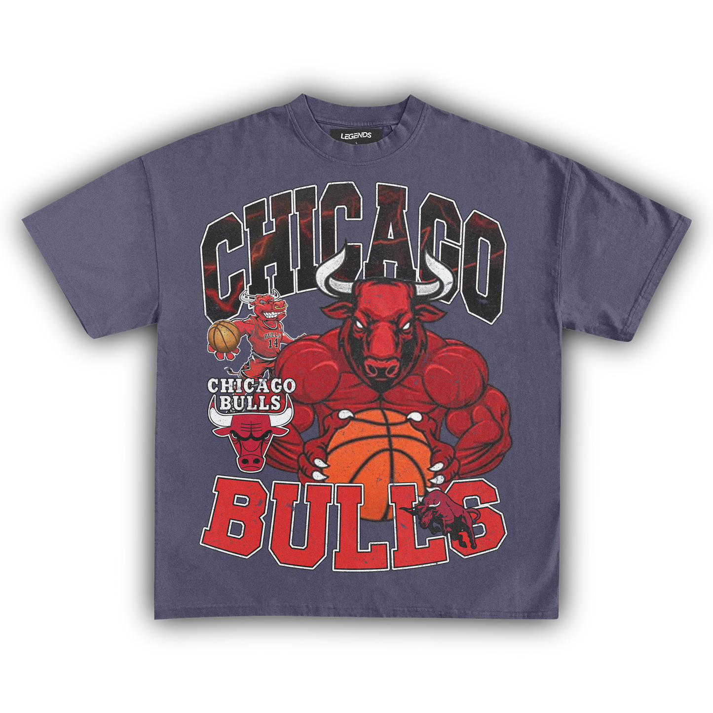 CHICAGO BULLS VINTAGE TEE