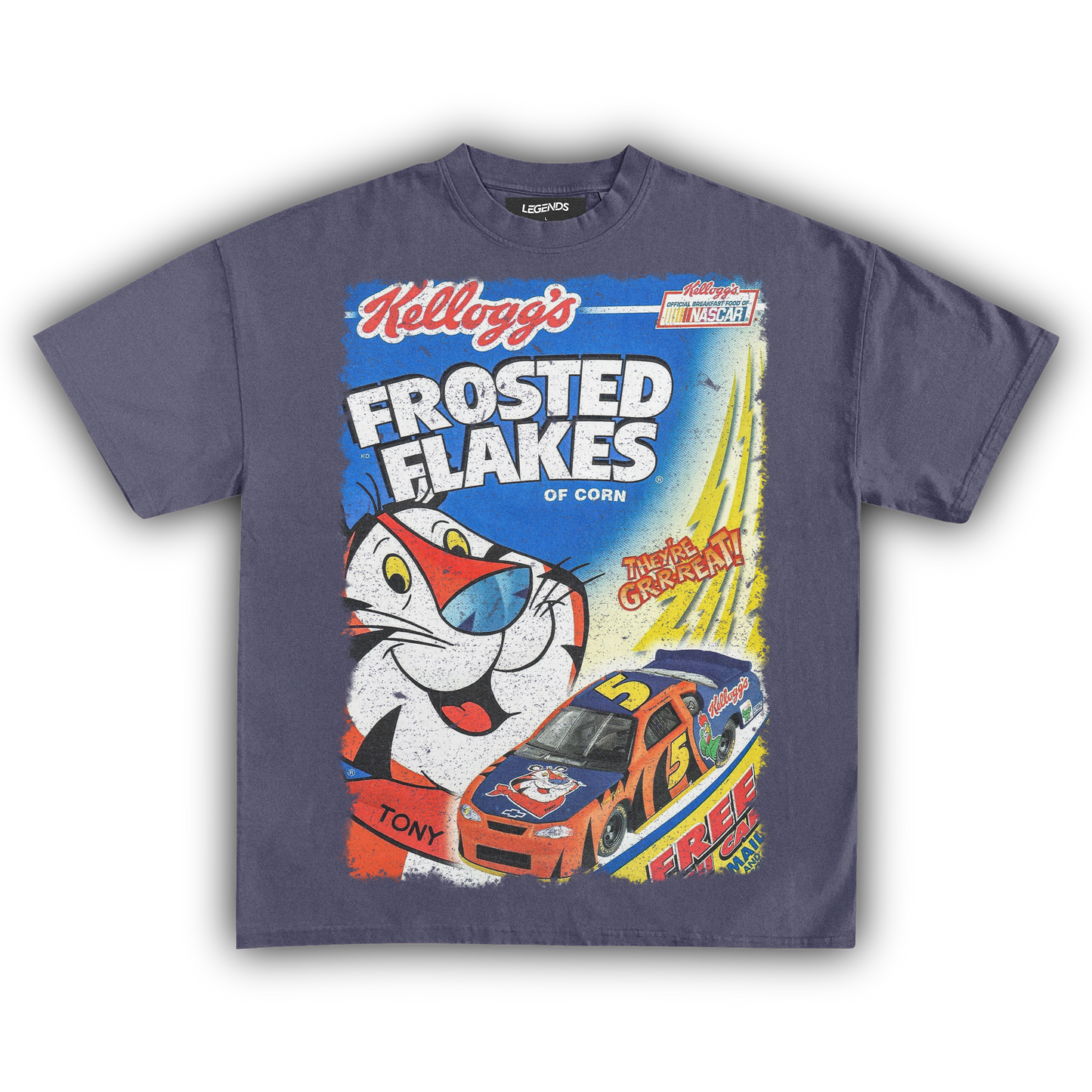 FROSTED FLAKES TONY THE TIGER NASCAR TEE