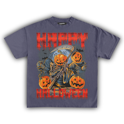 HAPPY HALLOWEEN VINTAGE TEE