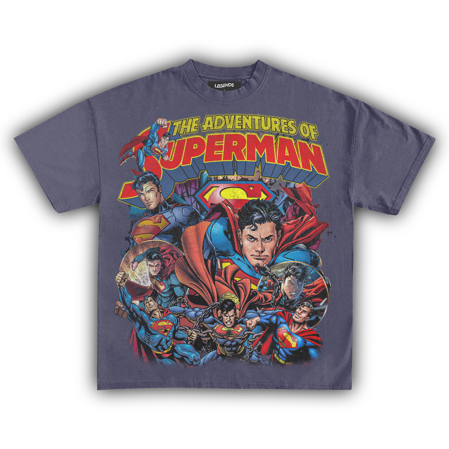 ADVENTURES OF SUPERMAN VINTAGE TEE