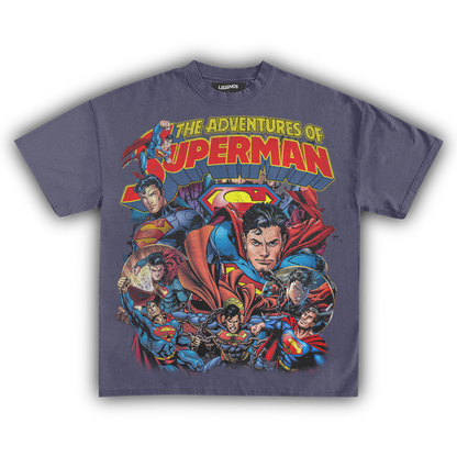 ADVENTURES OF SUPERMAN VINTAGE TEE