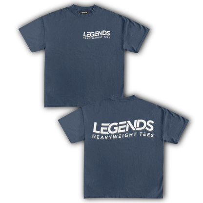 LEGENDS HEAVYWEIGHT TEE (White Script)