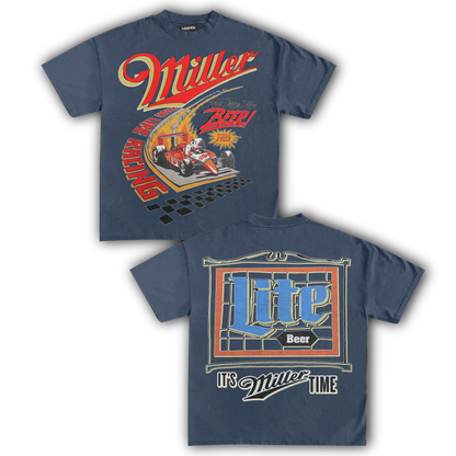 MILLER HIGH LIFE RACING TEE (Double Sided)