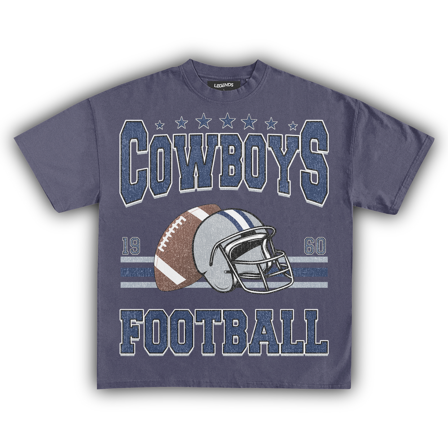 VINTAGE COWBOYS FOOTBALL TEE