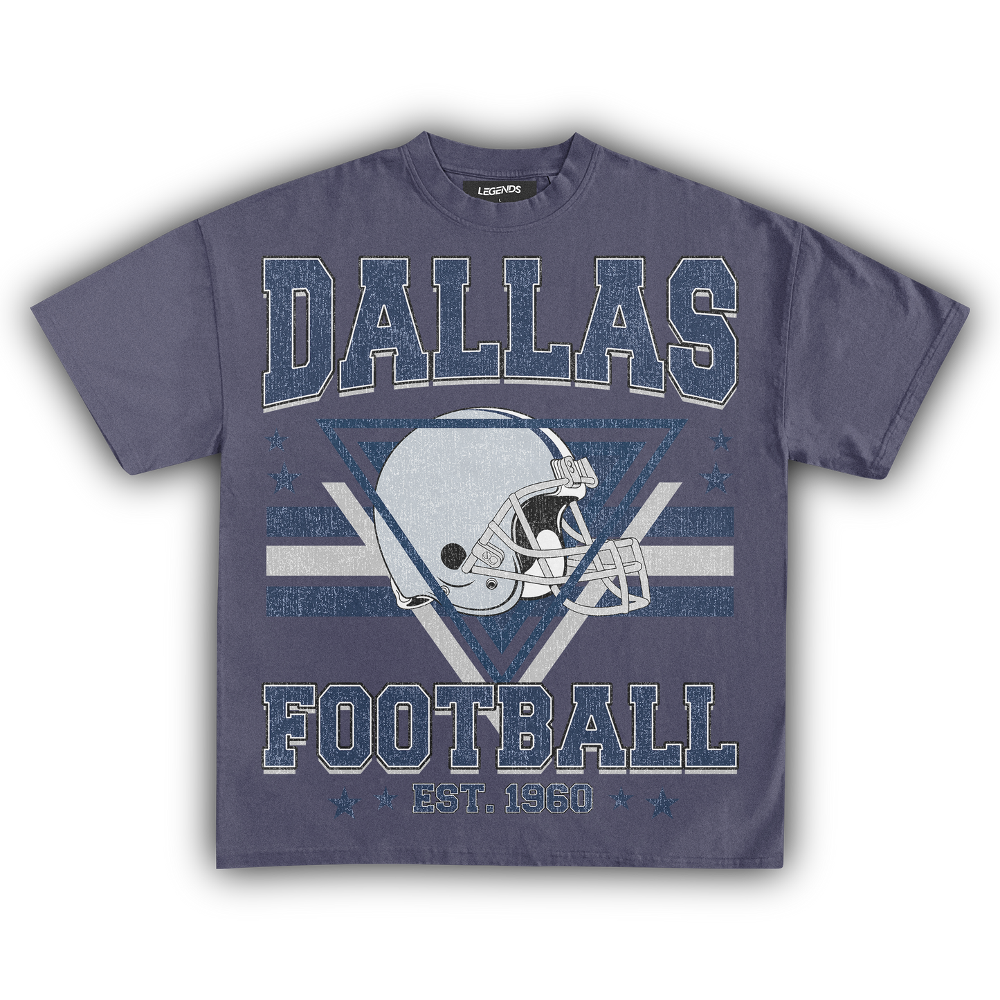 DALLAS FOOTBALL VINTAGE TEE