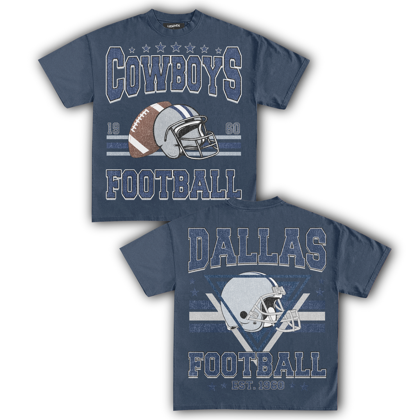 COWBOYS FOOTBALL VINTAGE TEE