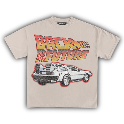 BACK TO THE FUTURE DELOREAN VINTAGE TEE