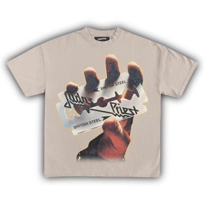 JUDAS PRIEST BRITISH STEEL VINTAGE TEE