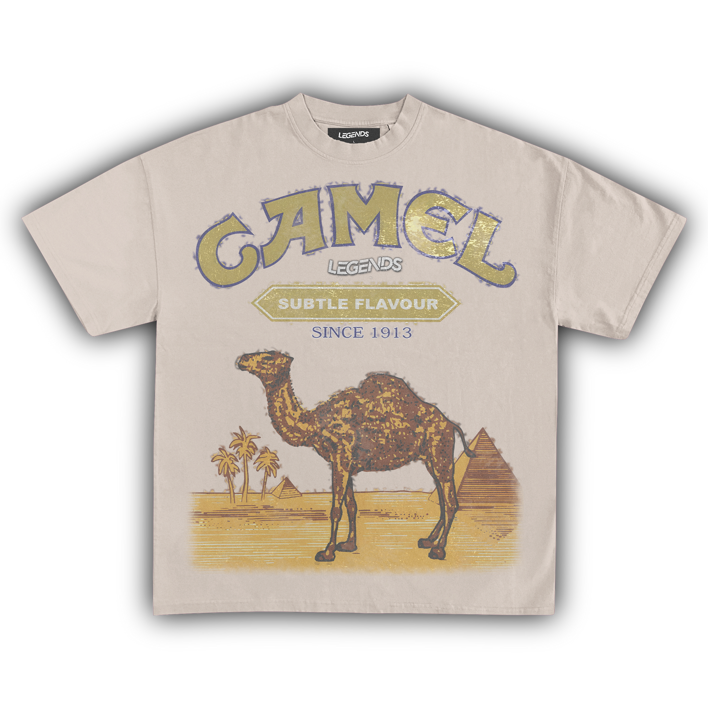 CAMEL VINTAGE TEE