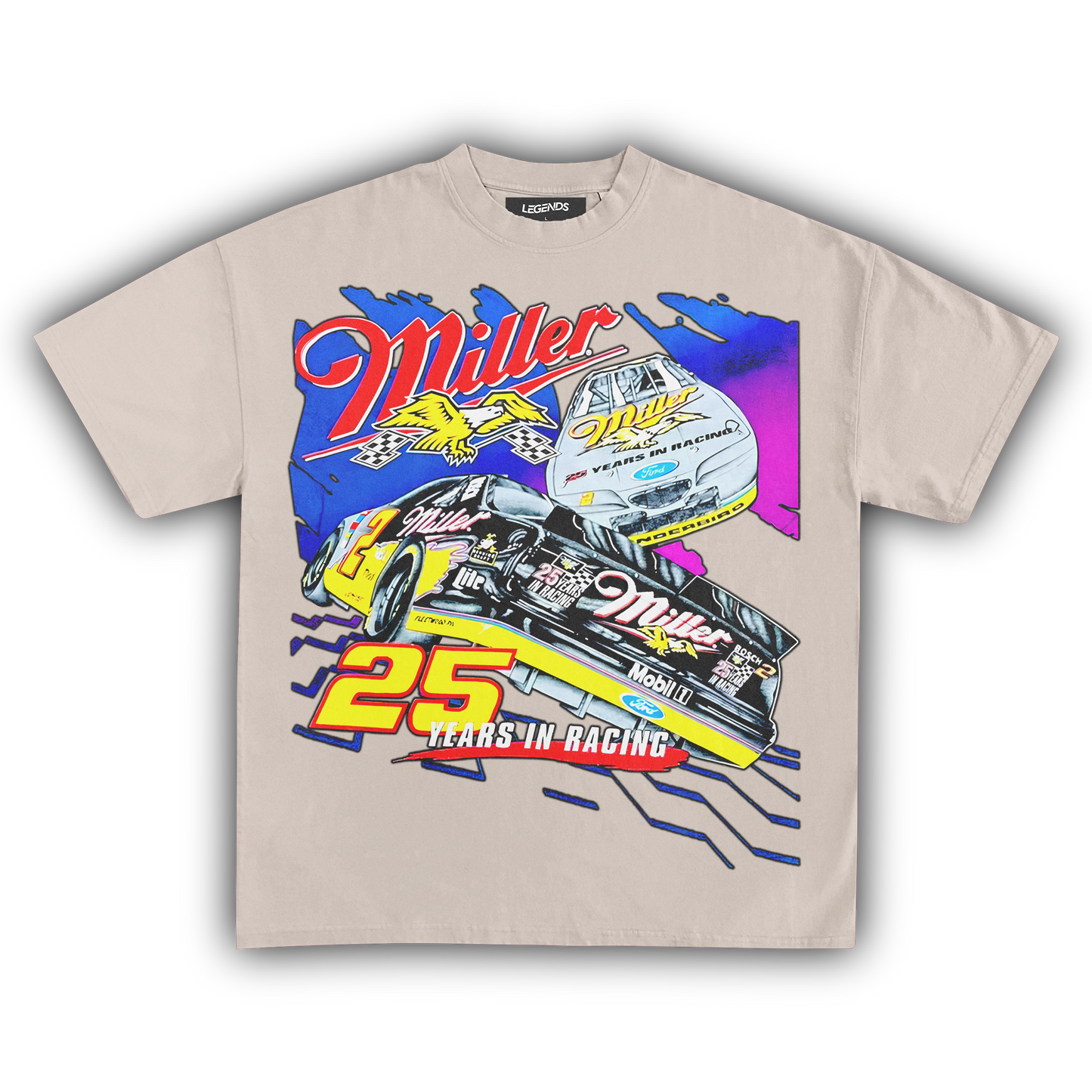 MILLER RACING 25TH ANNIVERSARY TEE (Version 1)