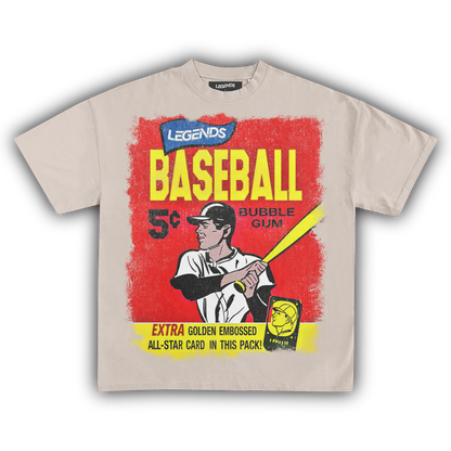 LEGENDS BASEBALL TRADING CARD TEE (Version 001)