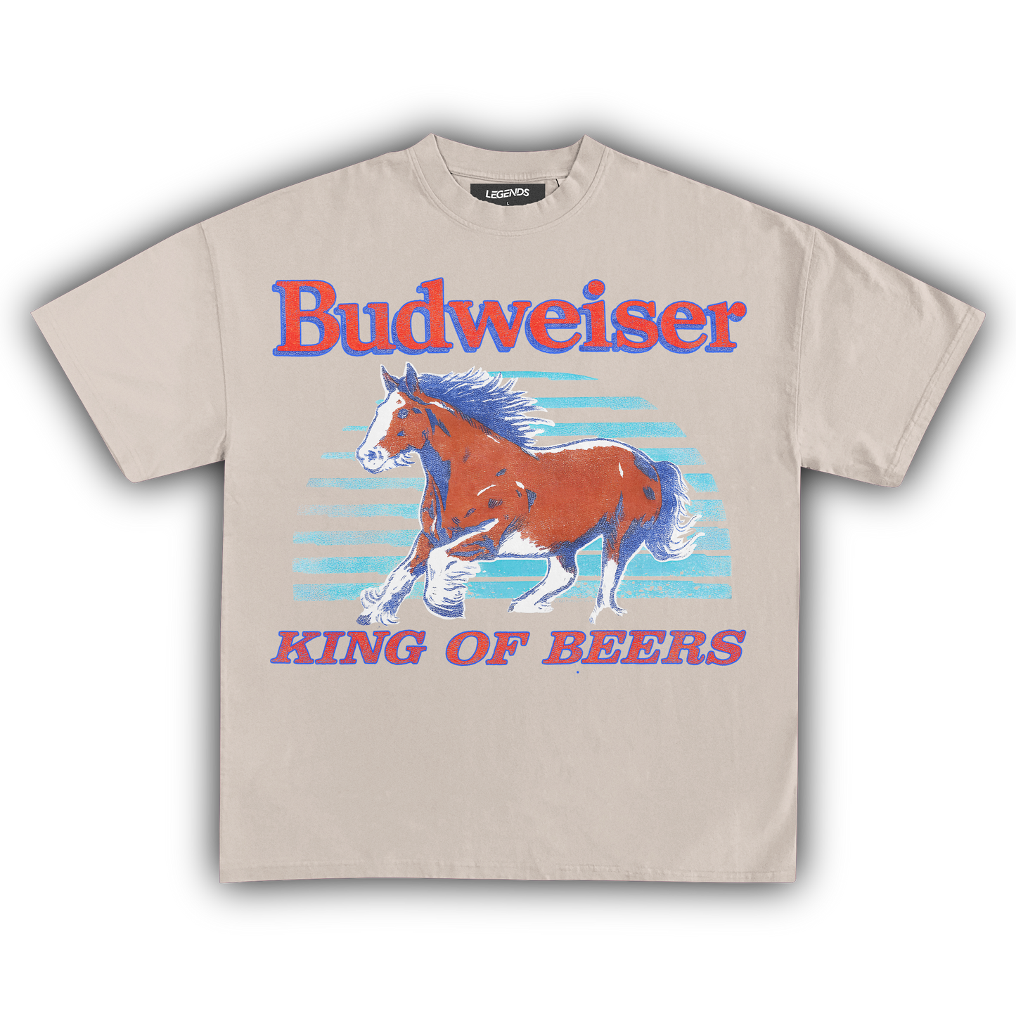 BUDWEISER KING OF BEERS VINTAGE 1986 TEE