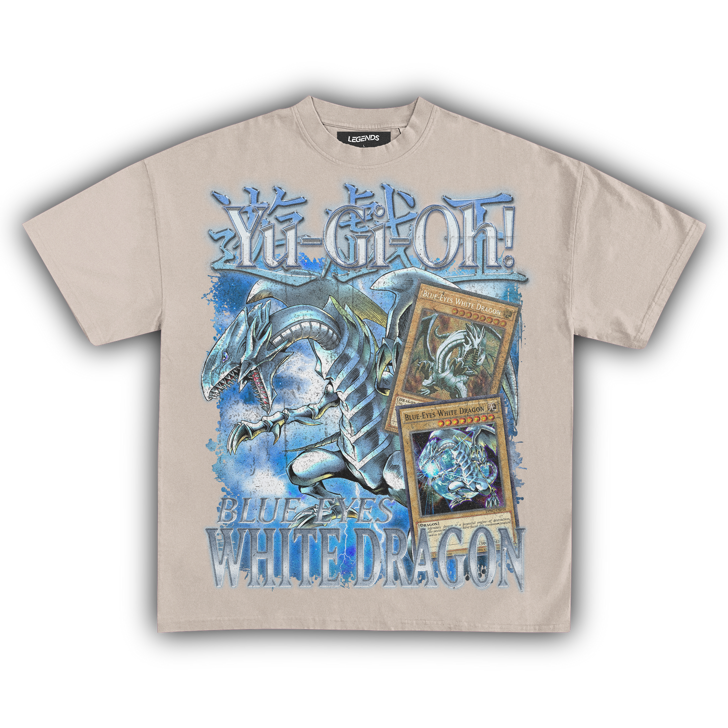 YU-GI-OH! BLUE EYES WHITE DRAGON TEE