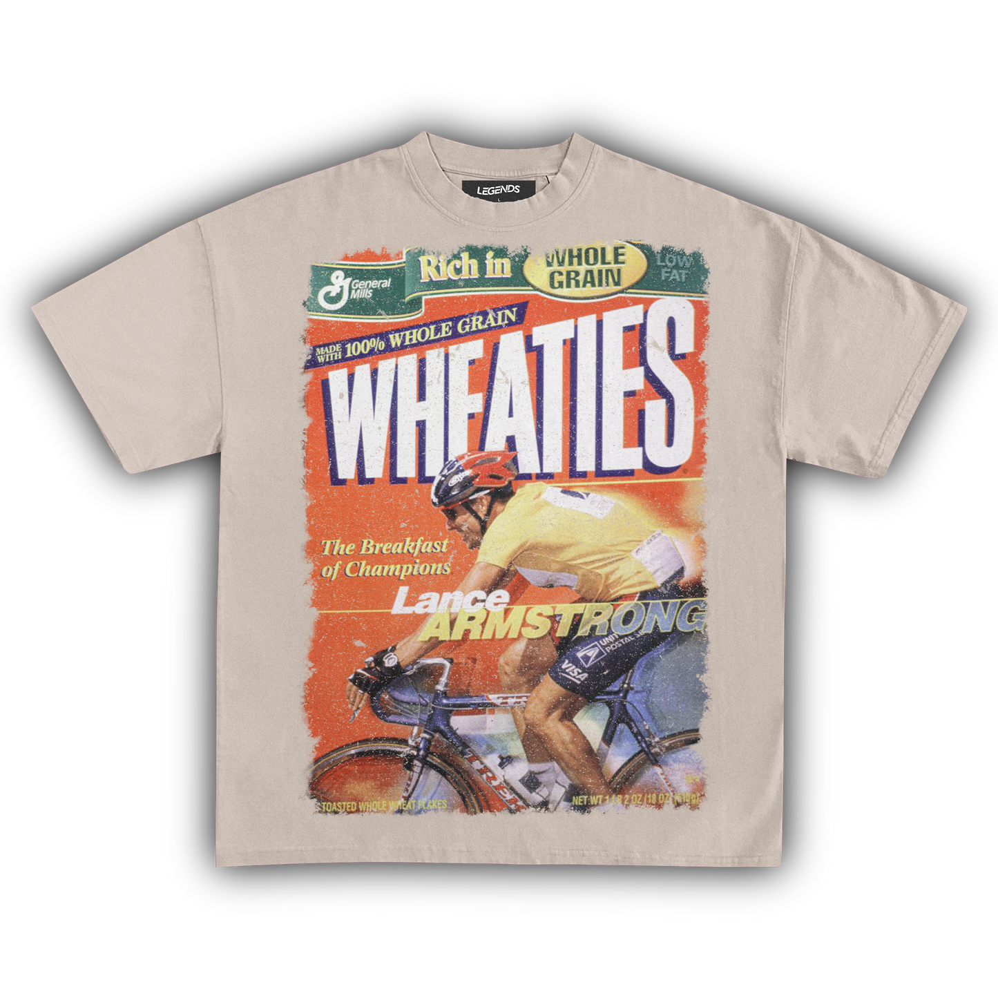 WHEATIES LANCE ARMSTRONG 1999 VINTAGE TEE