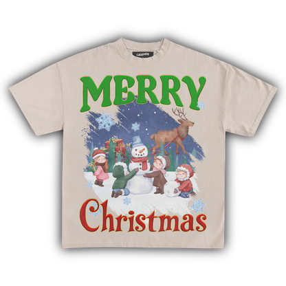 MERRY CHRISTMAS VINTAGE TEE