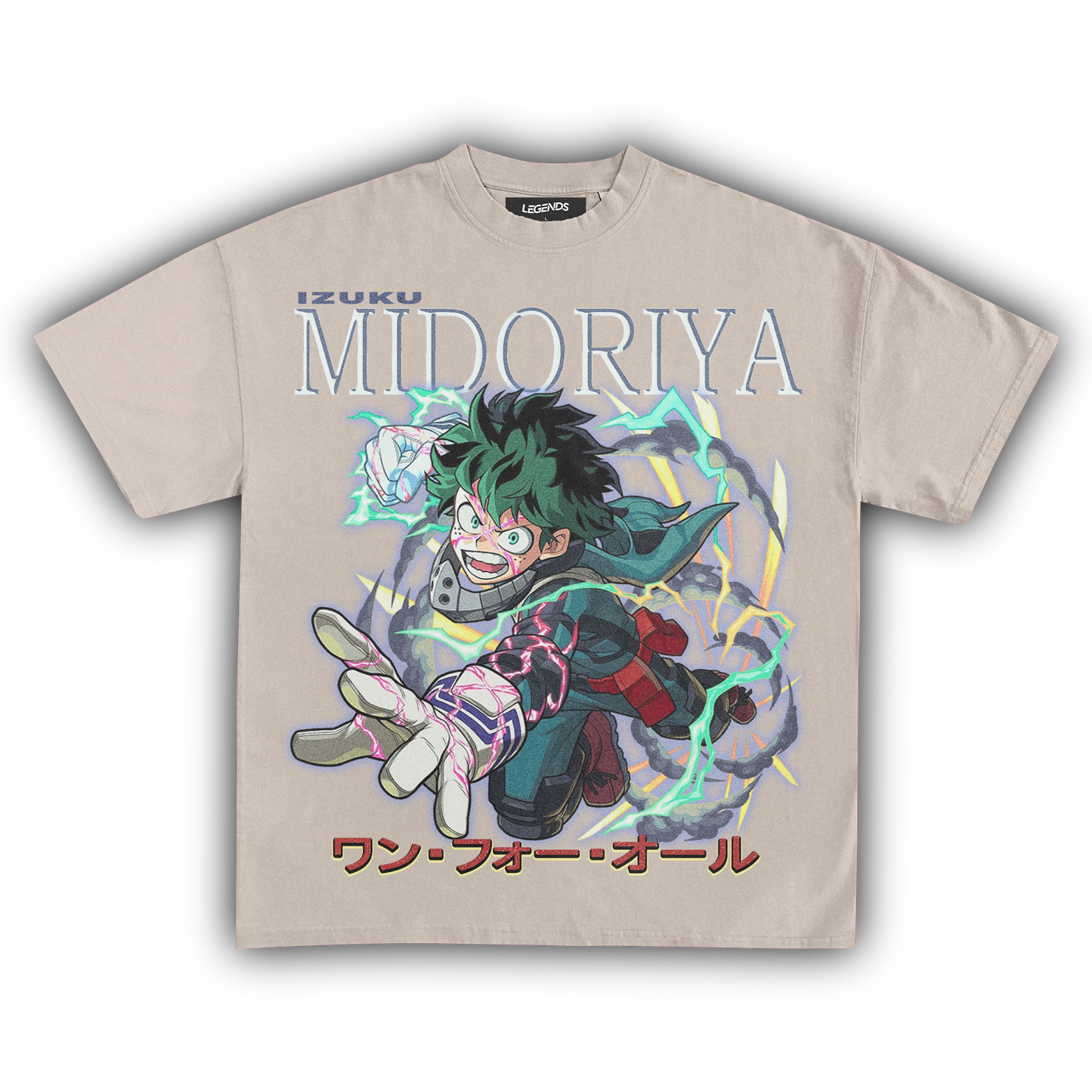 MY HERO ACADEMIA: IZUKU MIDORIYA VINTAGE TEE