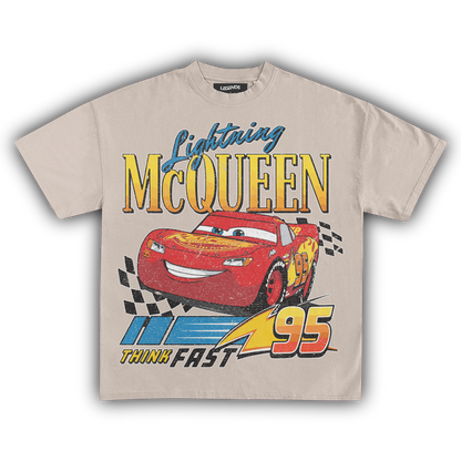 LIGHTNING MCQUEEN VINTAGE TEE