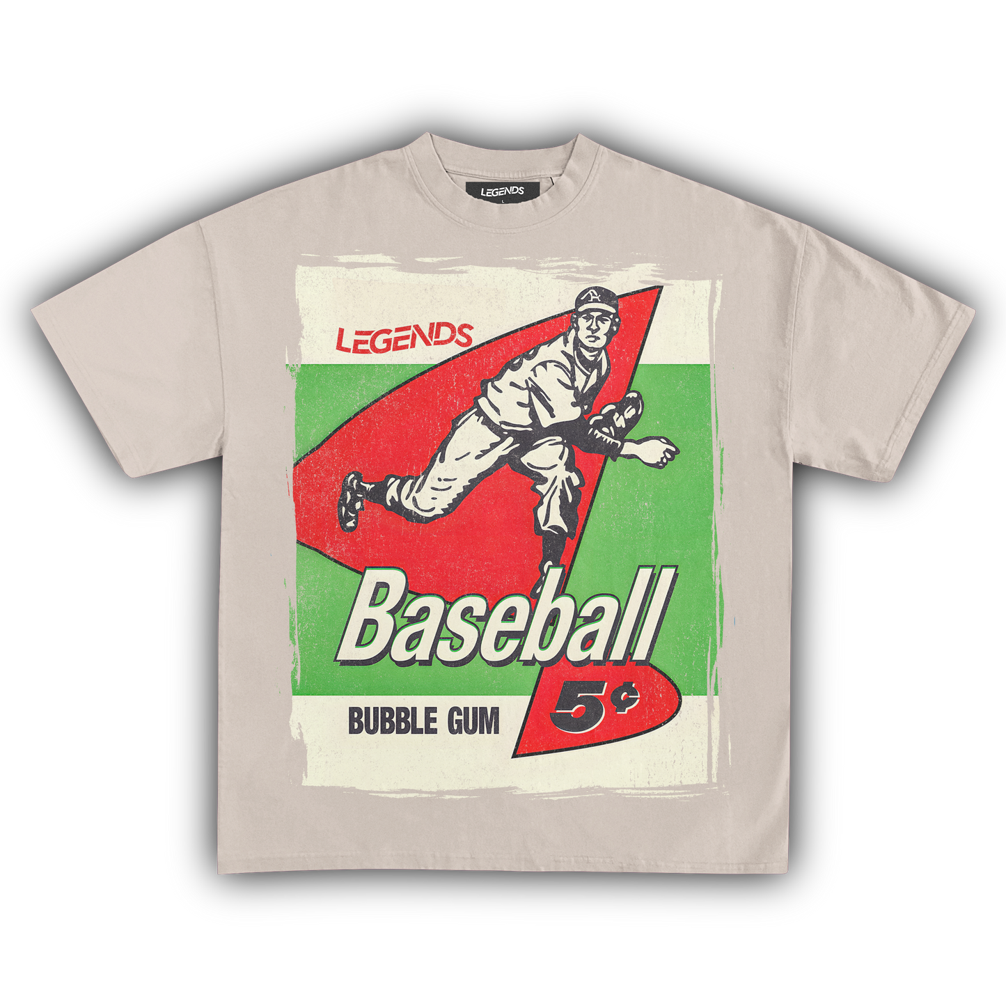 LEGENDS BASEBALL TRADING CARD TEE (Version 018)