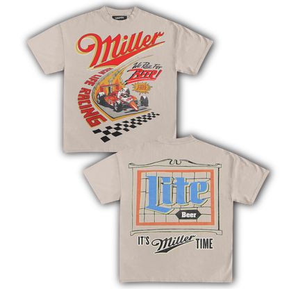 MILLER HIGH LIFE RACING TEE (Double Sided)