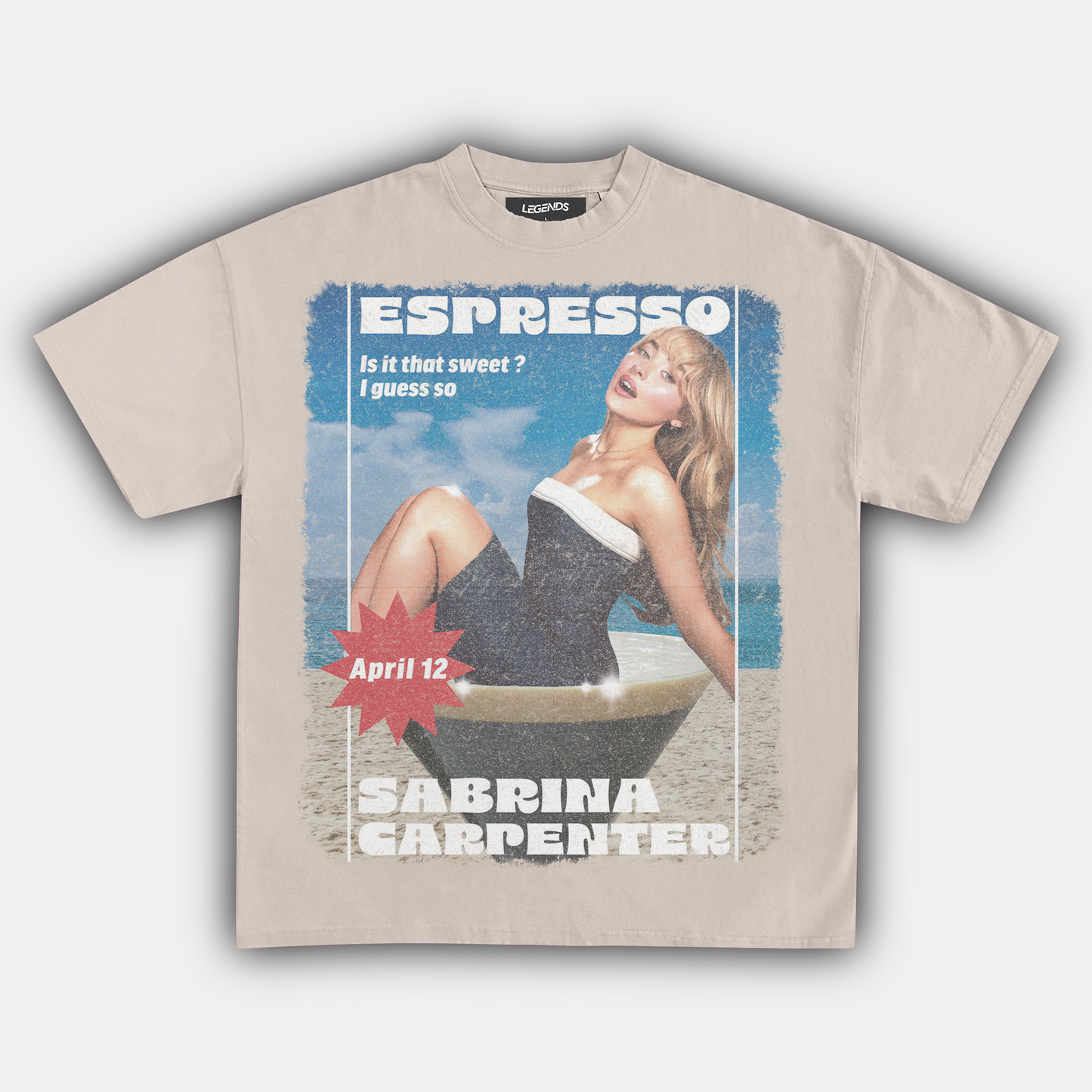 SABRINA CARPENTER ESPRESSO VINTAGE TEE (Volume 1)