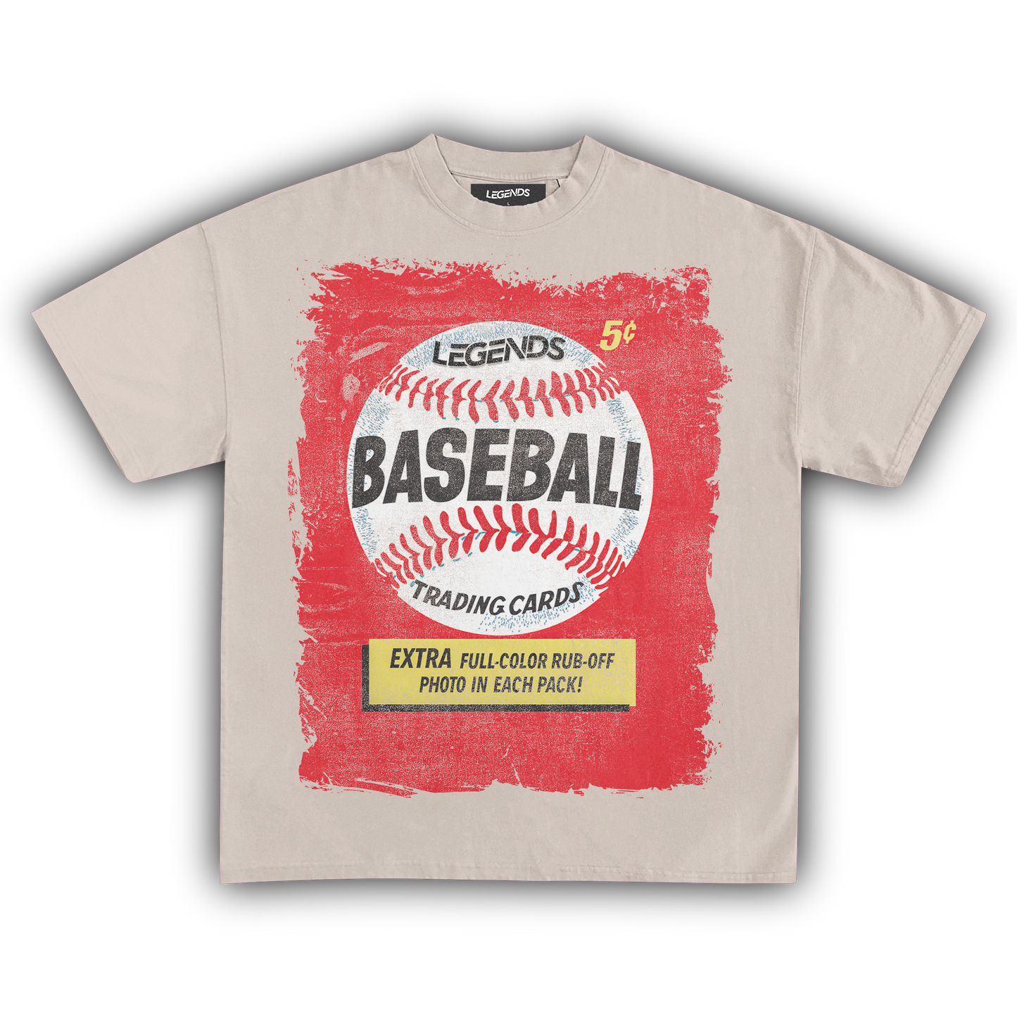 LEGENDS BASEBALL TRADING CARD TEE (Version 003)