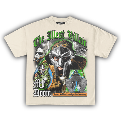 MF DOOM THE ILLEST VILLAIN TEE