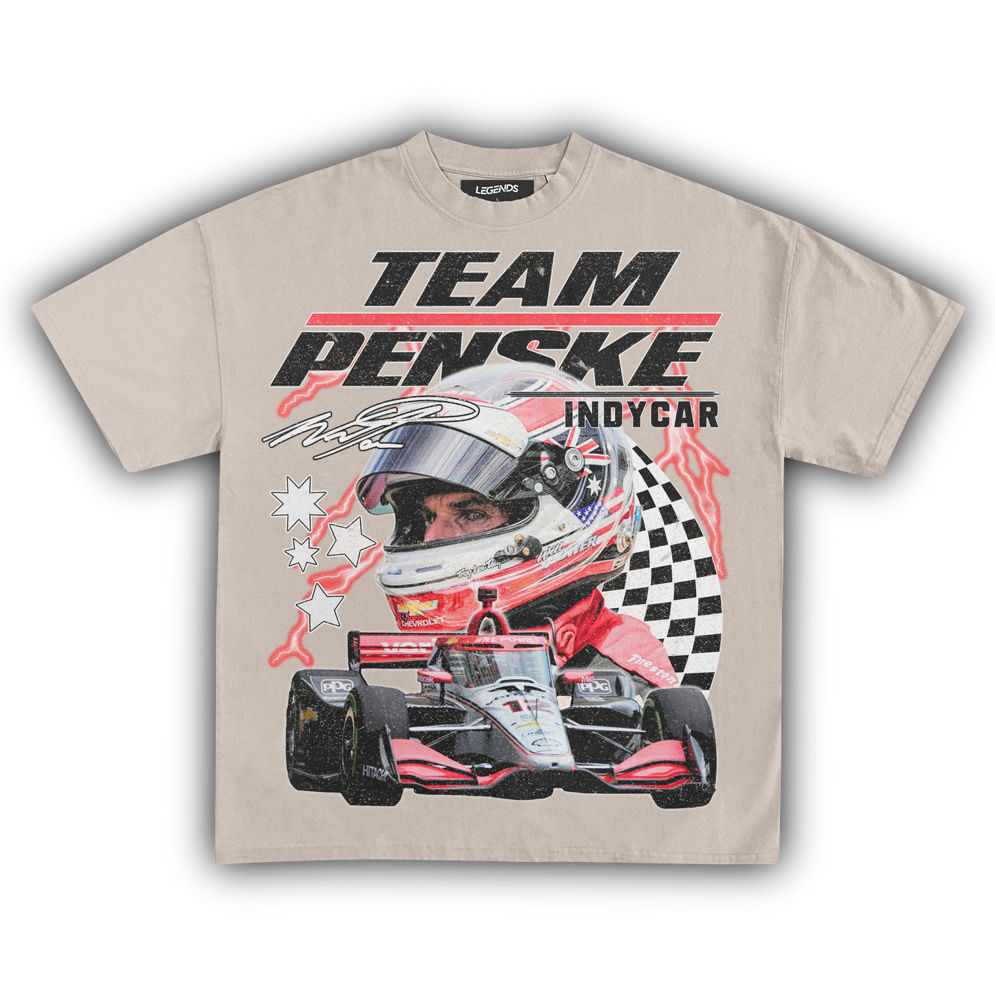 TEAM PENSKE INDYCAR VINTAGE TEE