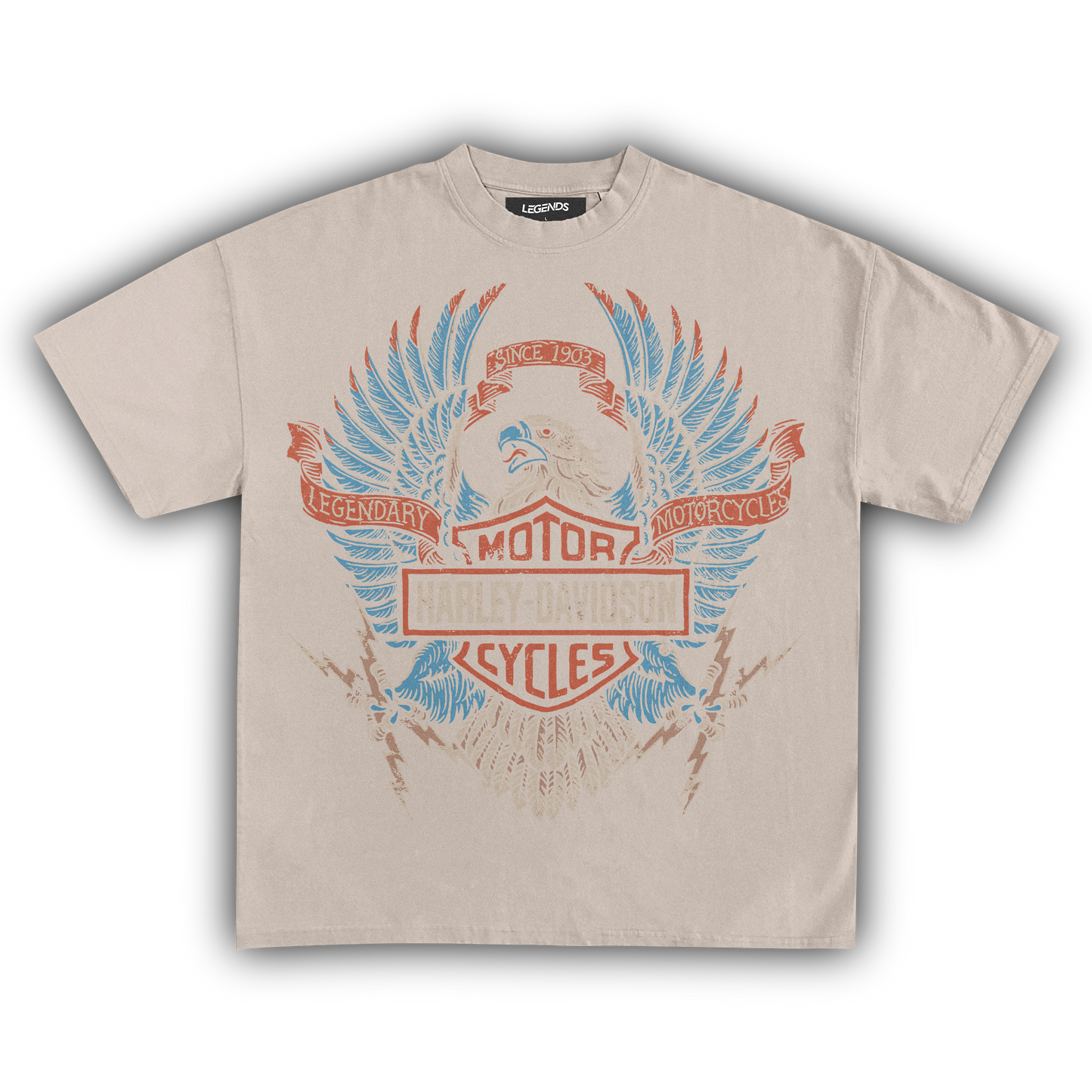 HARLEY DAVIDSON ELECTRIC EAGLE TEE