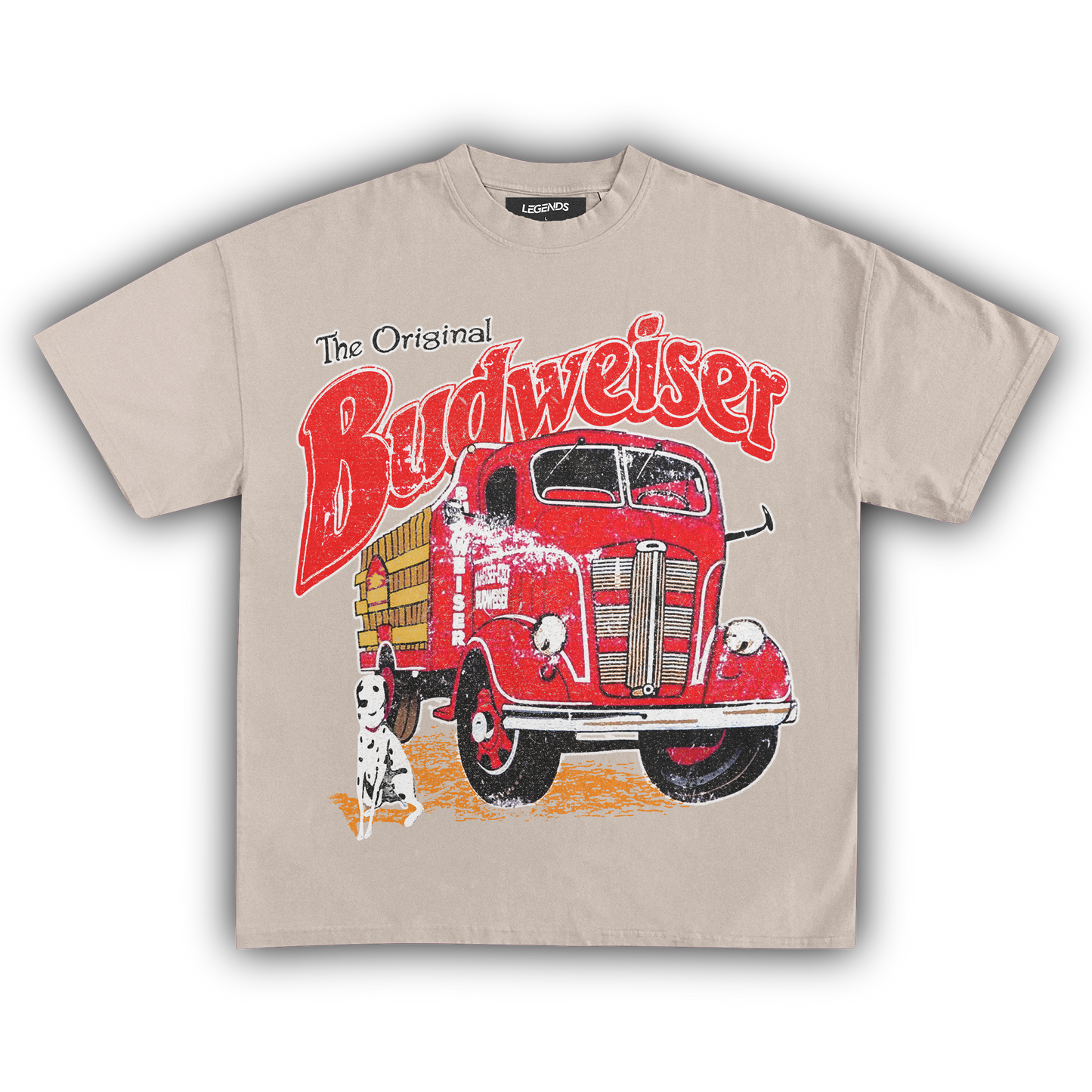 BUDWEISER FIRE TRUCK VINTAGE TEE