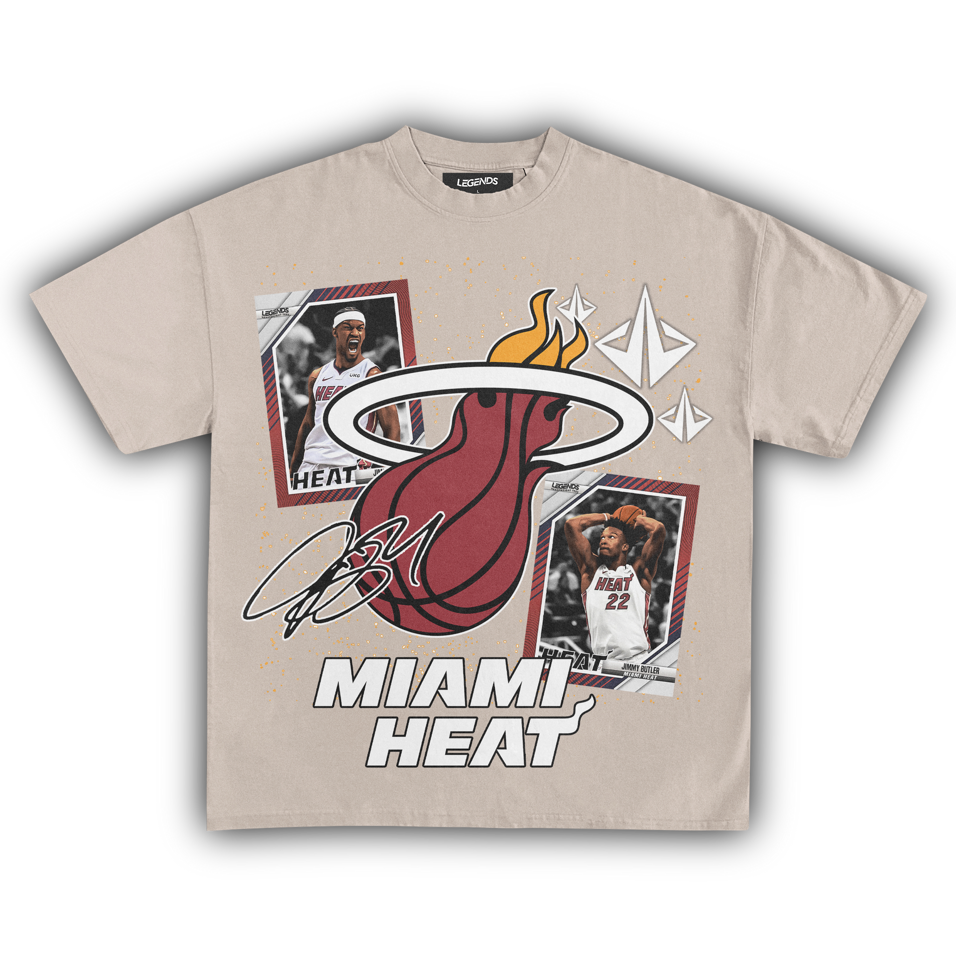 【希少】 HEAT ジェイソン・ウィリアムス NBA　ヒート Tシャツ 55 Miami Heat Tee » Basketball » Vintage Heavyweight T-Shirt