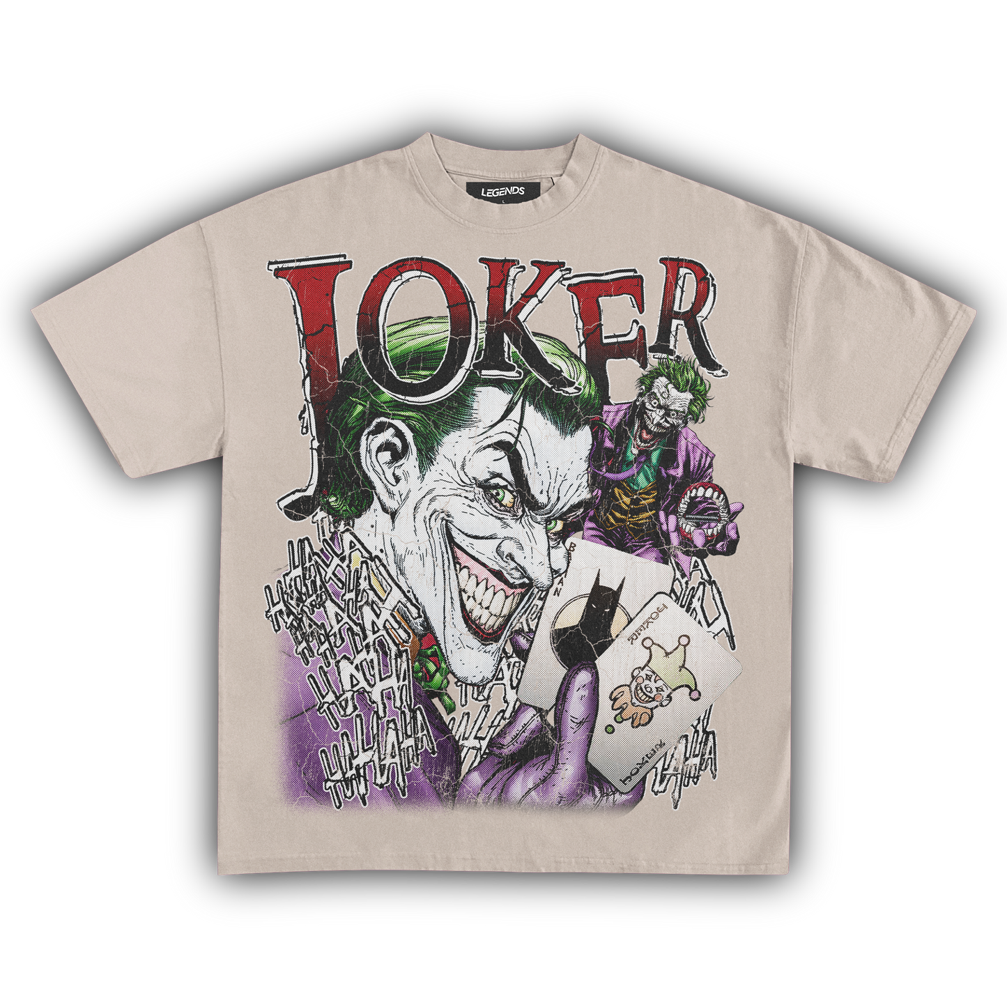 JOKER HAHA VINTAGE TEE