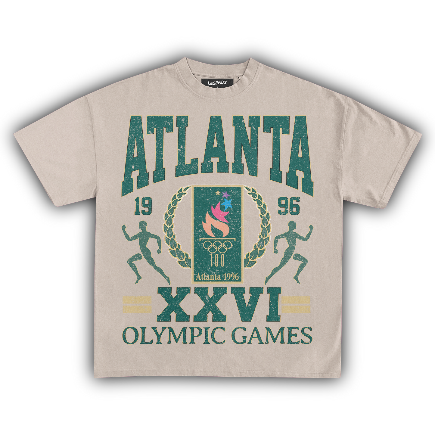 '96 ATLANTA SUMMER GAMES CENTENNIAL VINTAGE TEE