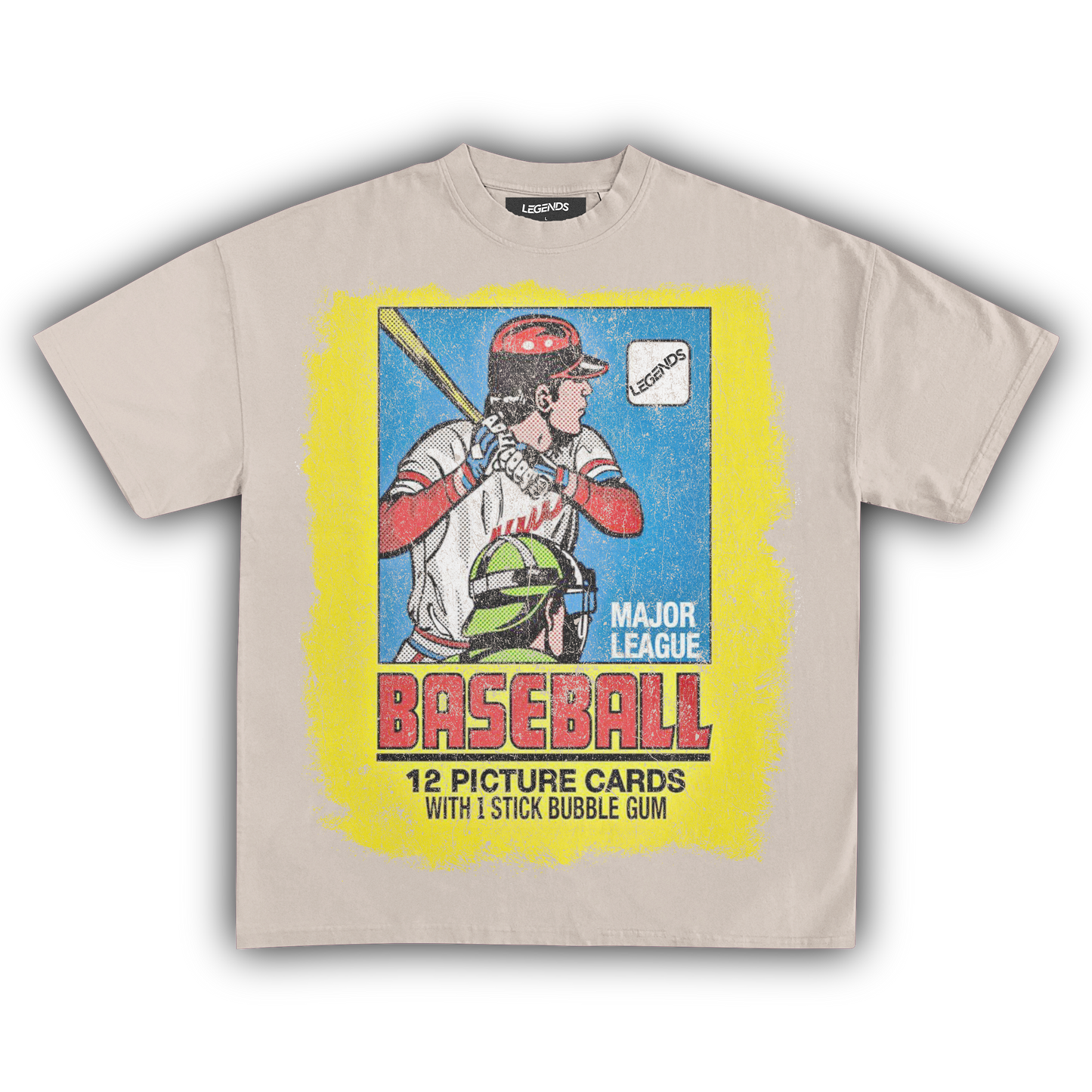 LEGENDS BASEBALL TRADING CARD TEE (Version 009)