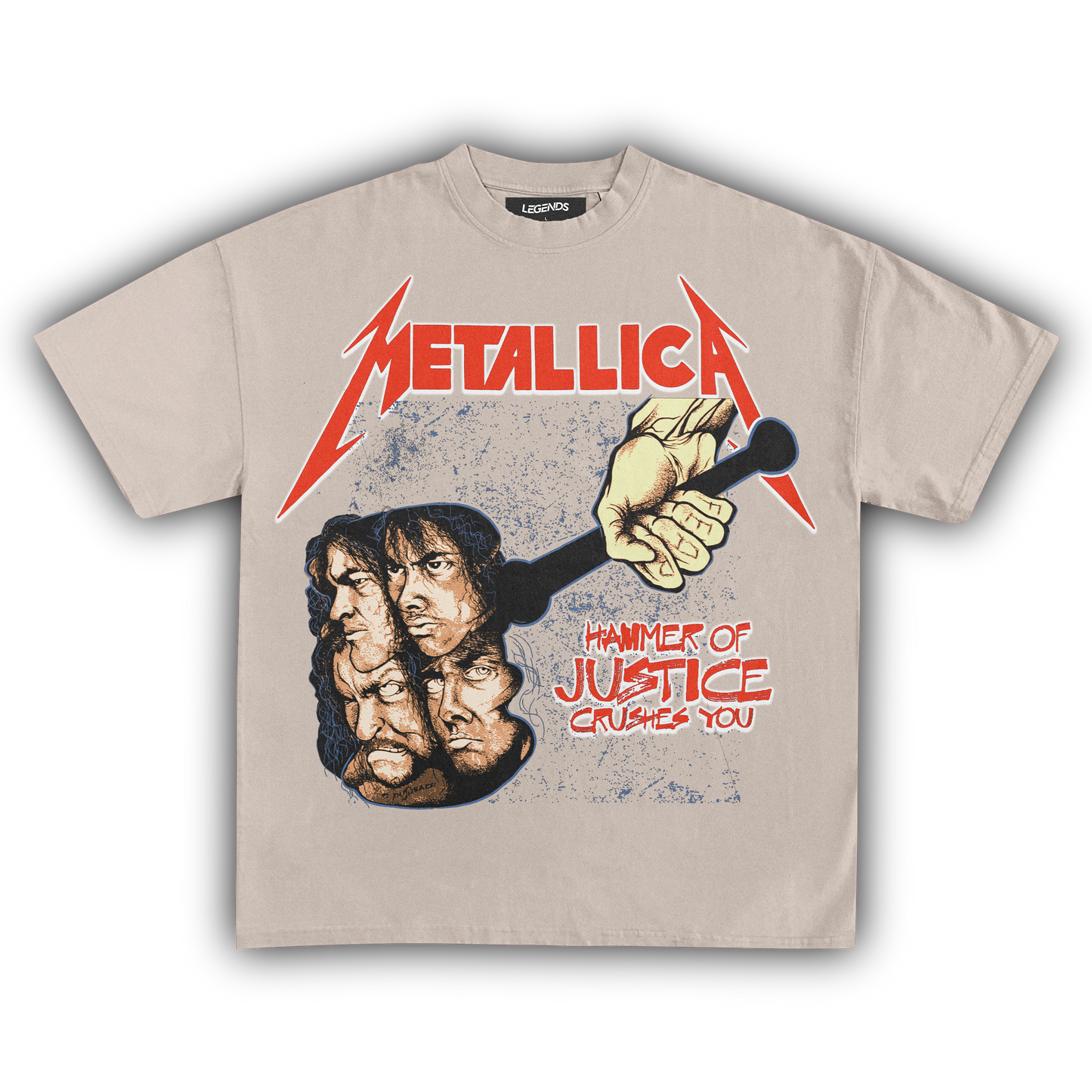 METALLICA HAMMER OF JUSTICE TEE